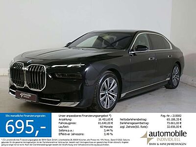 BMW i7 xDr. 60 NP 175650.- Exe Lounge Pak.Fondentert