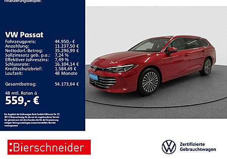 VW Passat Variant Volkswagen Passat 2.0 TDI DSG 4Mo Elegance AHK PANO STAND