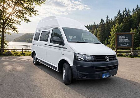 Volkswagen T5 Transporter VW T5 Camper Hochdach unfallfrei AHK 1.H Carport Fischer-Bonito Ausbau