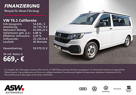 VW T6 Volkswagen .1 California 2.0TDI DSG Nav RFK AHK Stdhz ACC