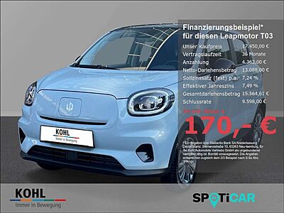 Leapmotor T03 Design Allwetter PDC DAB+ Totwinkel Rückfahrkamera
