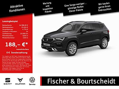 SEAT Ateca 1.0 TSI Style NAVI ACC FACEL. LED 360°