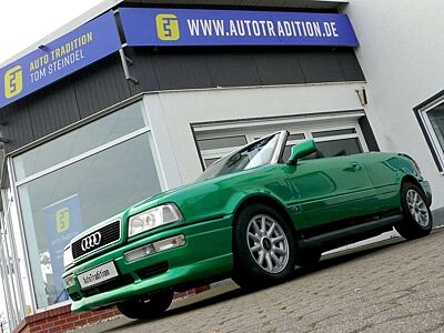 Audi Cabriolet 2.0 in Cricketgrün