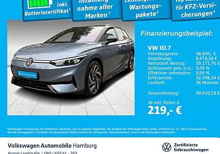 VW ID.7 Volkswagen Tourer Pro AHK Matrix-LED Massagesitze PDC