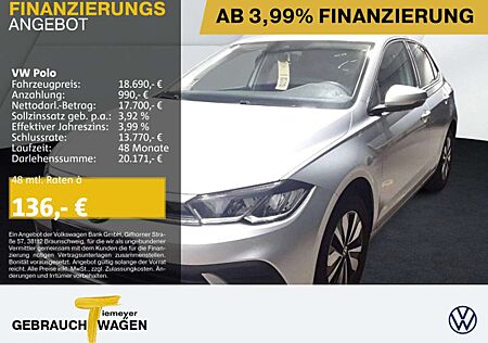 VW Polo Volkswagen 1.0 TSI MOVE LED NAVI VIRTUAL SITZHZ LM15