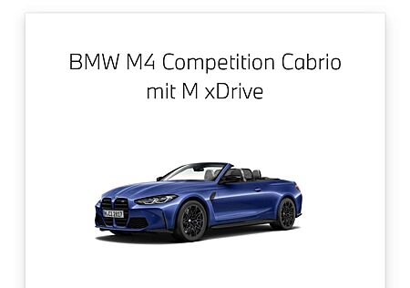 BMW M4 Cabrio Competition M xDrive