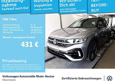 VW T-Roc Volkswagen R 2.0 TSI DSG 4Motion Navi AHK Kamera uvm