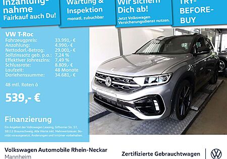 VW T-Roc Volkswagen R 2.0 TSI DSG 4Motion Navi AHK Kamera uvm