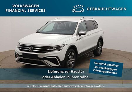 VW Tiguan Allspace gebraucht kaufen VW Tiguan Allspace Volkswagen Elegance 4Motion 2.0 TDI SCR AHK