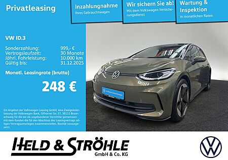 VW ID.3 Volkswagen Pro S 20 ACC DCC HuD MATRIX KEYL NP:58.525€