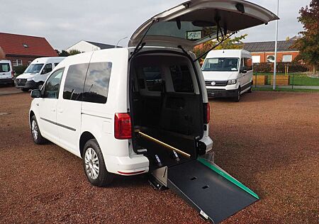 VW Caddy Volkswagen Klima Navi Rollstuhlgerecht Wenderampe