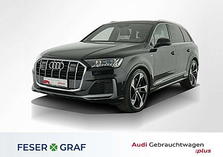 Audi Q7 55 TFSI e S Line HDMatrix,Leder,AHK,Navi,Kameras N
