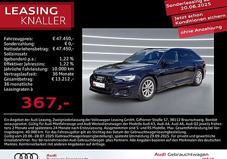 Audi A6 Avant 40 TDI S line MATRIX ACC HuD Opt-schw