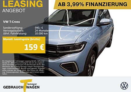 VW T-Cross Volkswagen 1.0 TSI STYLE IQ.LIGHT SITZH VIRTUAL LM1