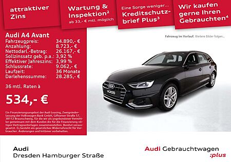 Audi A4 35 TFSI Advanced Navi Leder S tronic