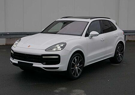 Porsche Cayenne Turbo Approved Softclo. Hinterachslenk. Sitzbelüft. Keyless Pano 360Cam TOP gepflegt Neue Bremsen