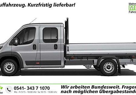 Peugeot Boxer Pritsche DoKa 435 AT L4 AHK CarP Kam Visib 132 ...