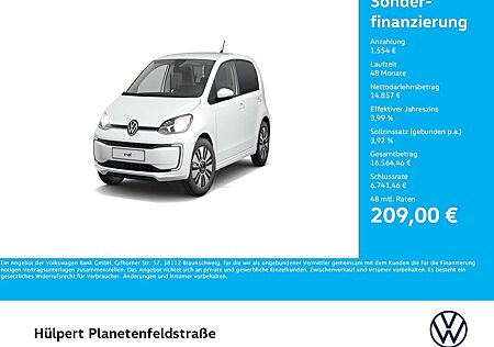 VW e-up! Volkswagen e-up! STYLE PLUS 4TÜREN CAM ALU SITZHEIZUNG DAB+