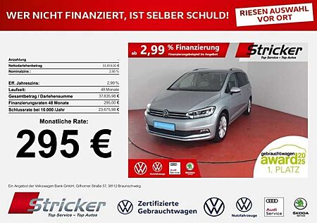 VW Touran Volkswagen Highline 2.0 TDI DSG 295,-ohne Anzahlung 7-Sitze