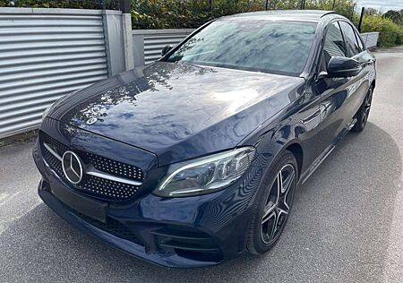 Mercedes-Benz C 300 de 9G AMG NIGHT WIDE DIS+HUD 360°BURMS PANO