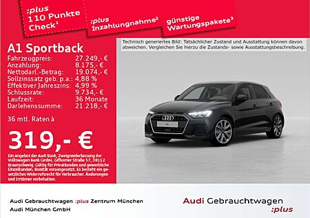 Audi A1 30 TFSI S tronic advanced LED/Navi+