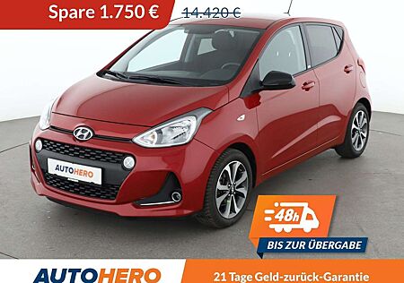 Hyundai i10 gebraucht kaufen Hyundai i10 1.2 YES! Plus Aut*NAVI*PDC*SHZ*KLIMA*GARANTIE*