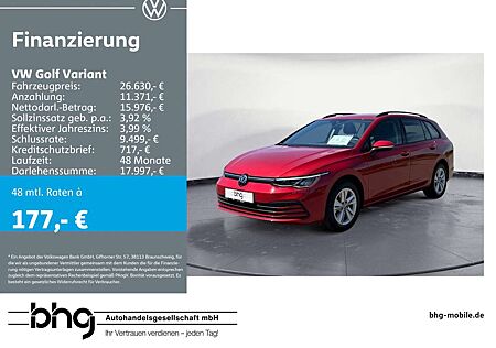 VW Golf Variant Volkswagen 1.5 TSI Life KAMERA STANDHEIZUNG AC