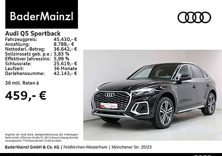 Audi Q5 40 TFSI quattro S line AHK Nav 360°