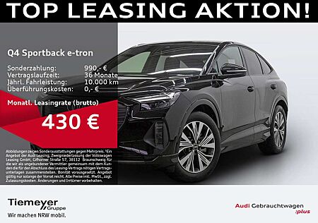 Audi Q4 e-tron 45 S LINE AHK WÄRMEPUMPE LM1