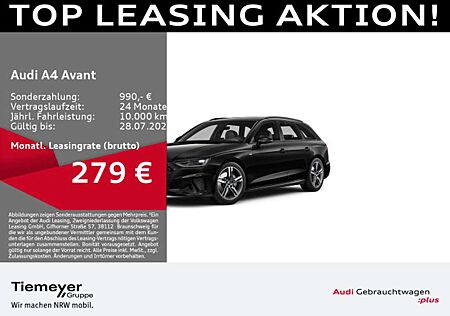 Audi A4 40 TDI Q S LINE LEDER LM18 KAMERA SITZE