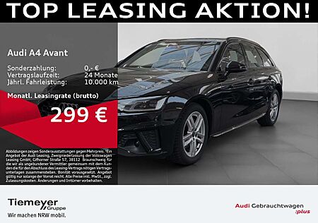 Audi A4 40 TDI Q S LINE LEDER LM18 KAMERA SITZE