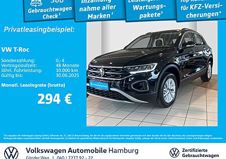 VW T-Roc Volkswagen 1.5 TSI Life DSG Rückfahrkamera AppConnect