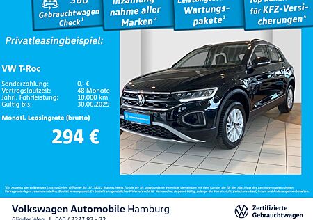 VW T-Roc Volkswagen 1.5 TSI Life DSG Rückfahrkamera AppConnect
