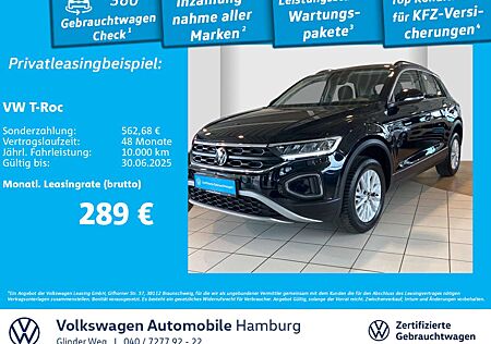 VW T-Roc Volkswagen 1.5 TSI Life DSG Rückfahrkamera AppConnect