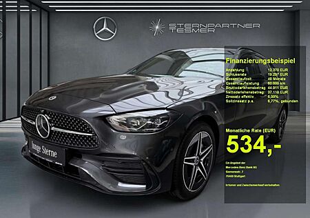 Mercedes-Benz C 300 de T AMG+NIGHT+PANO+KAMERA+AHK+DISTRONIC