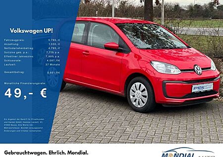 VW Up Volkswagen ! 1.0 / Klima / 1-Hand / Scheckheft
