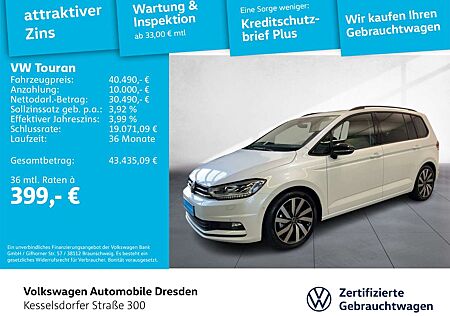 VW Touran Volkswagen 1.5 TSI DSG Highline AHZV ACC LED Navi