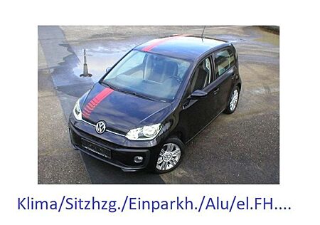 VW Up Volkswagen ! high !/75 PS/Klima/Sitzhzg./Alu/24400 km!/4-trg.