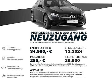 Mercedes-Benz A 200 AMG-LINE/MBUX/TOTW/KAMERA