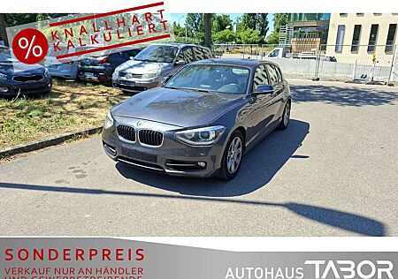 BMW 120d 120 Sport Line Leder Xenon PDC SHZ GRA Klimaaut