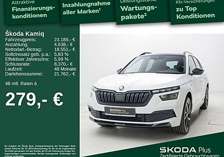 Skoda Kamiq 1.5 TSI DSG* MONTE CARLO*APP*LED*ACC*PANO*
