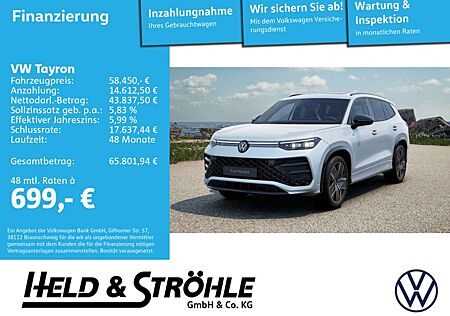 VW Tayron Volkswagen R-Line Black 2.0 TDI DSG 4M AHK PANO HuD