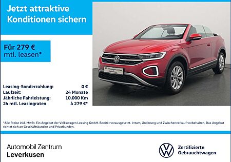 VW T-Roc Volkswagen Cabriolet 1.0 TSI NAVI ACC KAM LENKRADH