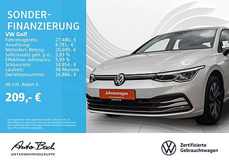 VW Golf Volkswagen VIII 1.5 eTSI "ACTIVE" DSG Navi LED Digital