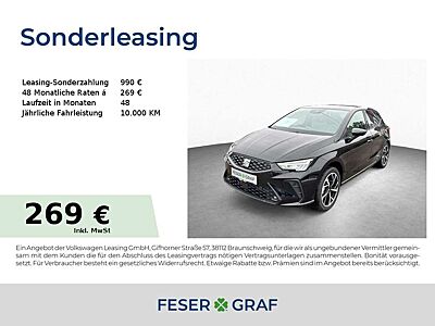 SEAT Ibiza FR 1.0 TSI DSG 17" LED NAVI VC SHZ