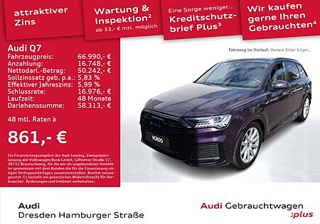 Audi Q7 50TDI S line quat. Matrix Allradlenkung AHZV
