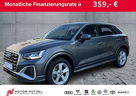 Audi Q2 35 TFSI S-LINE LED+NAV+SHZ+PDC+VC+MFL+LM 17"