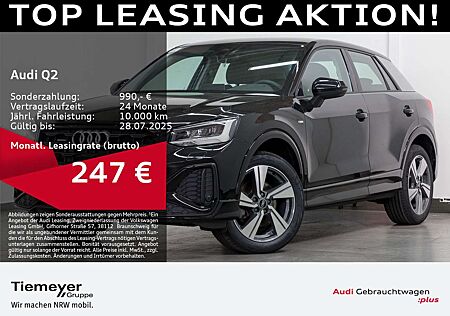Audi Q2 40 TFSI Q S LINE LEDER LM18 KAMERA ASSIST