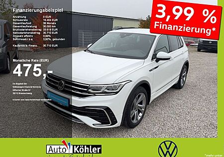 VW Tiguan Volkswagen R-Line TSi DSG Black+CarPlay+Matrix+ACC