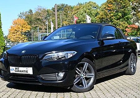 BMW 218 i Cabrio Advantage 1.Hd Leder Navi Sitzhz